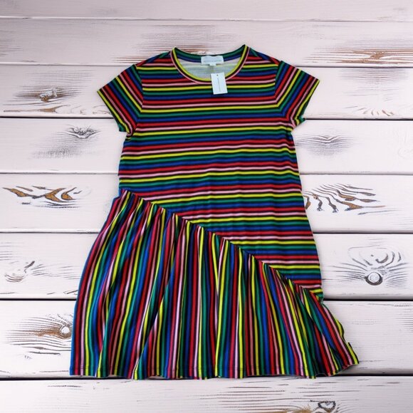 NWT Rockets Of Awesome Striped Dress Size 8 - Picture 1 of 6